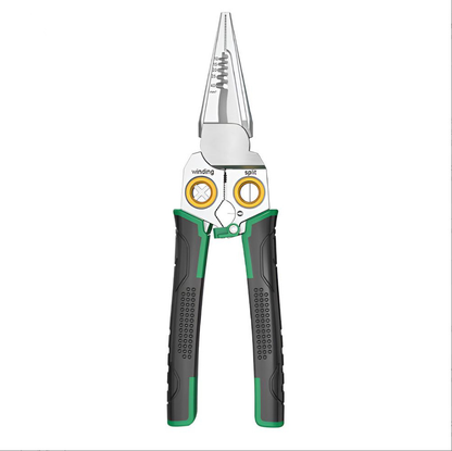8 in 1 Wire Stripper Twister for Cutting and Pulling Wires Cable Scissors,Voltage Tester Pliers